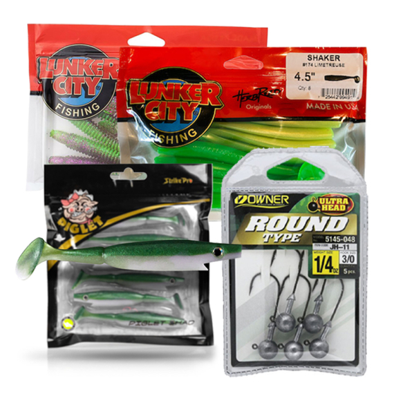 CWC Softbait Pack Perch in der Gruppe Köder / Köder Sets bei Sportfiskeprylar.se (CWCJIGGPAKET)