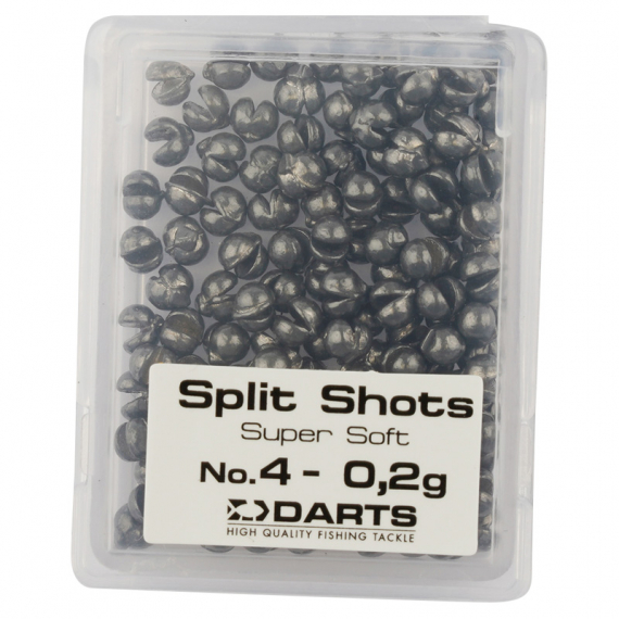 Darts Split Shots in der Gruppe Haken & Zubehör / Sinkers & Gewichte / Bleie & Split Shots bei Sportfiskeprylar.se (D101-60r)