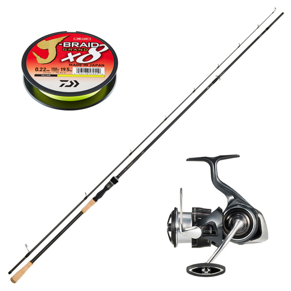 Daiwa Luvias Spinning 9\'0\'\' 7-32g Seatrout Combo in der Gruppe Angelsets / Spinning Sets / Meerforelle Spinning Combo bei Sportfiskeprylar.se (DAIWALUVIASSEATROUTSET)
