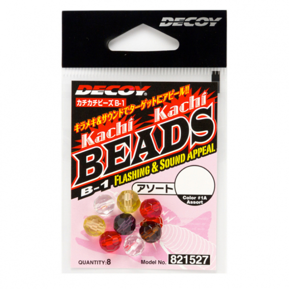 Decoy B-1A Kachi Kachi Beads Assorted Colors in der Gruppe Haken & Zubehör / Rig Zubehör / Perlen & Gummiperlen bei Sportfiskeprylar.se (DB1AM11r)
