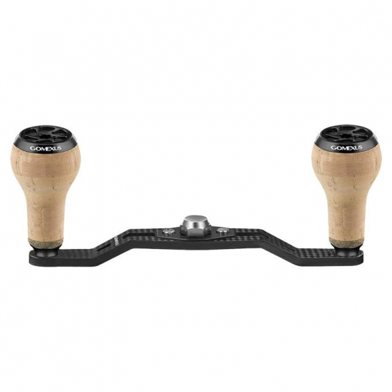 Gomexus 100mm Carbon Handle with 27mm Cork Knob in der Gruppe Angelrollen / Rollenzubehör / Rollenarme bei Sportfiskeprylar.se (DCS100CA27BKBKr)