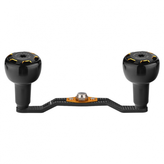 Gomexus 105mm Carbon Swept Handle with 30mm Aluminium Knob in der Gruppe Angelrollen / Rollenzubehör / Rollenarme bei Sportfiskeprylar.se (DCS105AS30BKGDr)