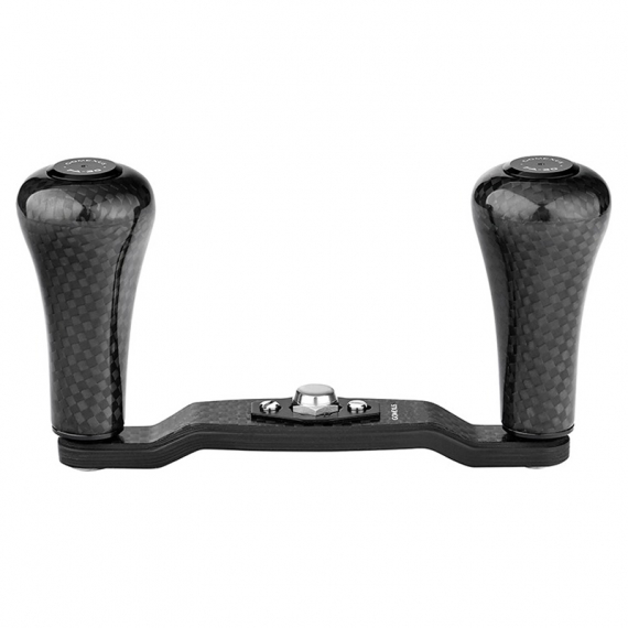 Gomexus 98mm Carbon Swept Handle with 30mm Carbon Knob in der Gruppe Angelrollen / Rollenzubehör / Rollenarme bei Sportfiskeprylar.se (DCS98FA30BKBKr)