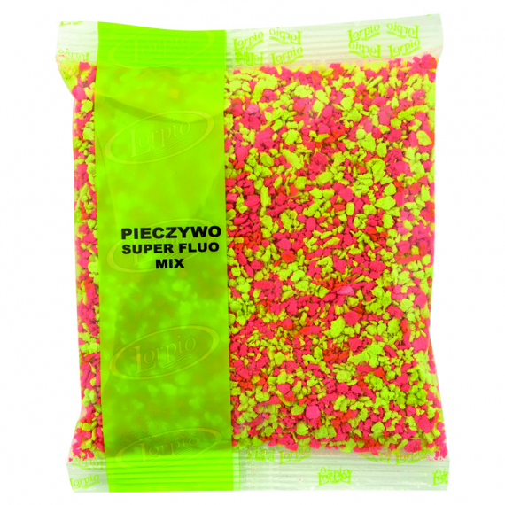 Lorpio Bisquit 400g - Super Fluo Mix in der Gruppe Köder / Boilies, Baits & Groundbait / Liquids & Additives bei Sportfiskeprylar.se (DD-LO116)