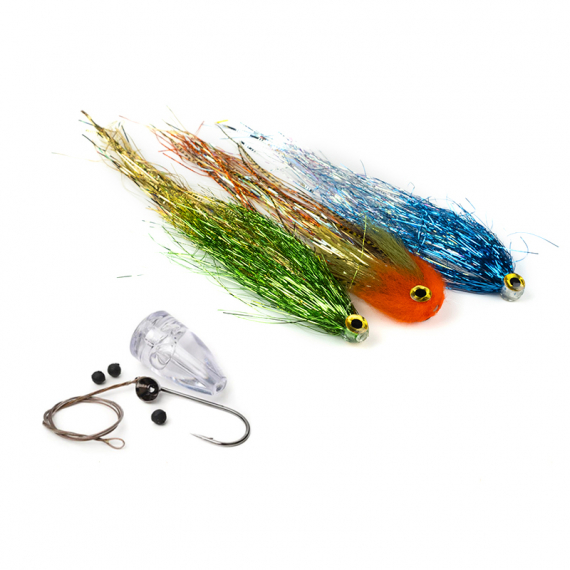 Dobb Daddy Pike Fly Kit in der Gruppe Köder / Spinnfliegen bei Sportfiskeprylar.se (DD3FLYKIT)
