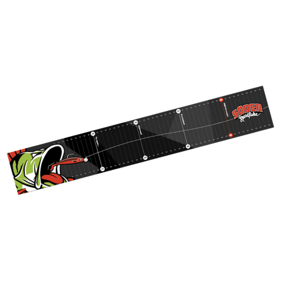 Söder Sportfiske Messaufkleber 60cm in der Gruppe Werkzeuge & Zubehör / Maßbänder bei Sportfiskeprylar.se (DEKALSMBALUABBORRE)