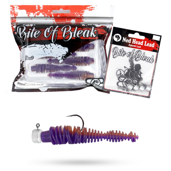 Bite Of Bleak DFC Worm Ned Bundle in der Gruppe Köder / Köder Sets / Köder Sets Barsch bei Sportfiskeprylar.se (DFCNEDSET)