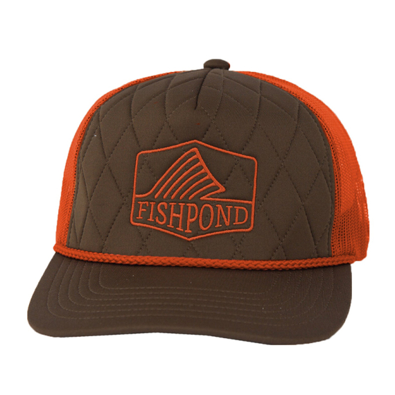 Fishpond Dorsal Fin Quilted Trucker Hat - Campfire in der Gruppe Kleidung & Schuhe / Kappen & Kopfbedeckungen / Caps bei Sportfiskeprylar.se (DFQTH-C)