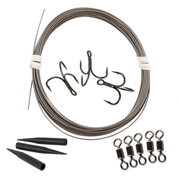 DIY Predator Wire Trace in der Gruppe Haken & Zubehör / Vorgefertigte Rigs / Vorfächer Ansitzangeln Raubfisch bei Sportfiskeprylar.se (DIYPREDATORTRACE)