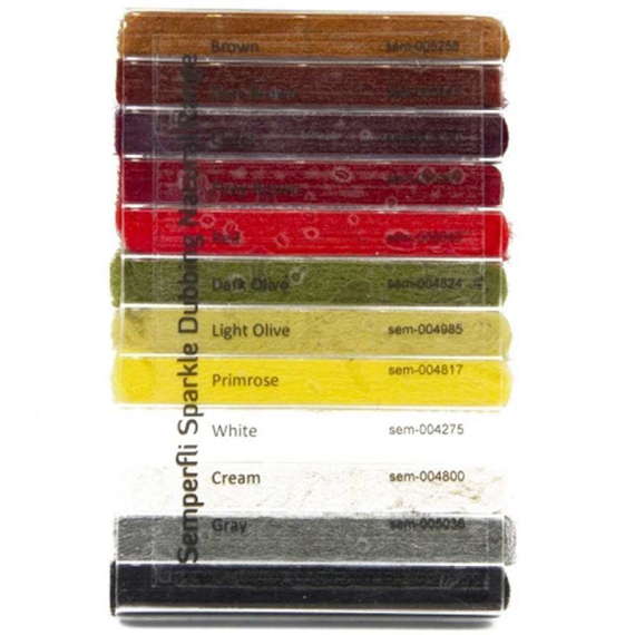 Semperfli Sparkle Dubbing Dispenser in der Gruppe Haken & Zubehör / Fliegenbinden / Fliegenbindematerial / Dubbing bei Sportfiskeprylar.se (DSKD012MIX)