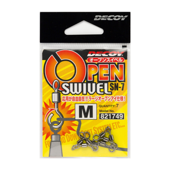 Decoy SN-7 Open Swivel in der Gruppe Haken & Zubehör / Wirbel bei Sportfiskeprylar.se (DSN7Lr)