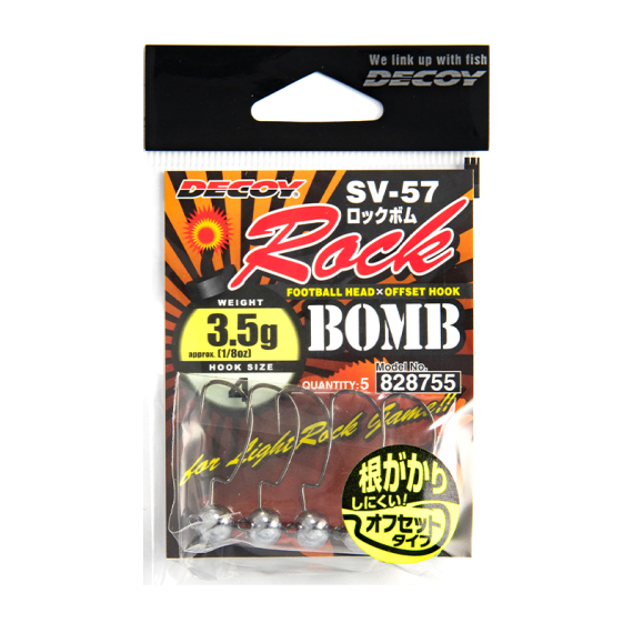 Decoy SV-57 Rock Bomb in der Gruppe Haken & Zubehör / Jigköpfe bei Sportfiskeprylar.se (DSV57235r)