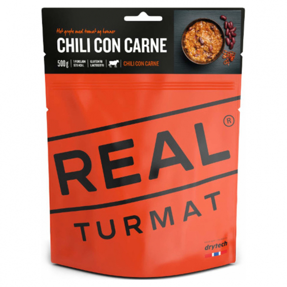 Real Turmat Chili con Carne in der Gruppe Outdoor / Camping Essen / Gefriergetrocknetes Essen bei Sportfiskeprylar.se (DT5266)