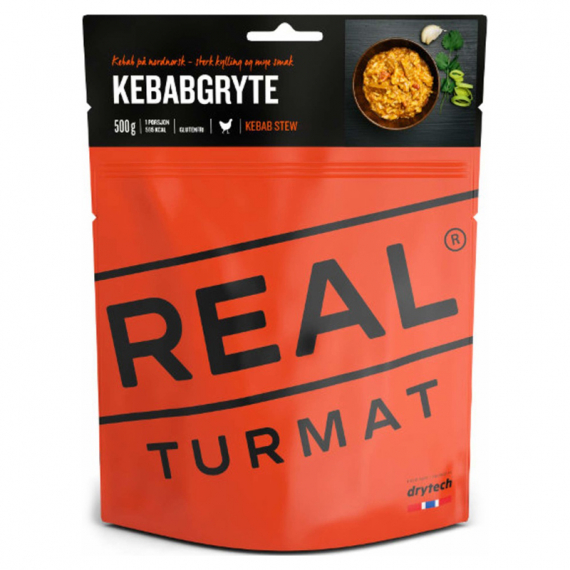 Real Turmat Kebab Stew in der Gruppe Outdoor / Camping Essen / Gefriergetrocknetes Essen bei Sportfiskeprylar.se (DT5272)
