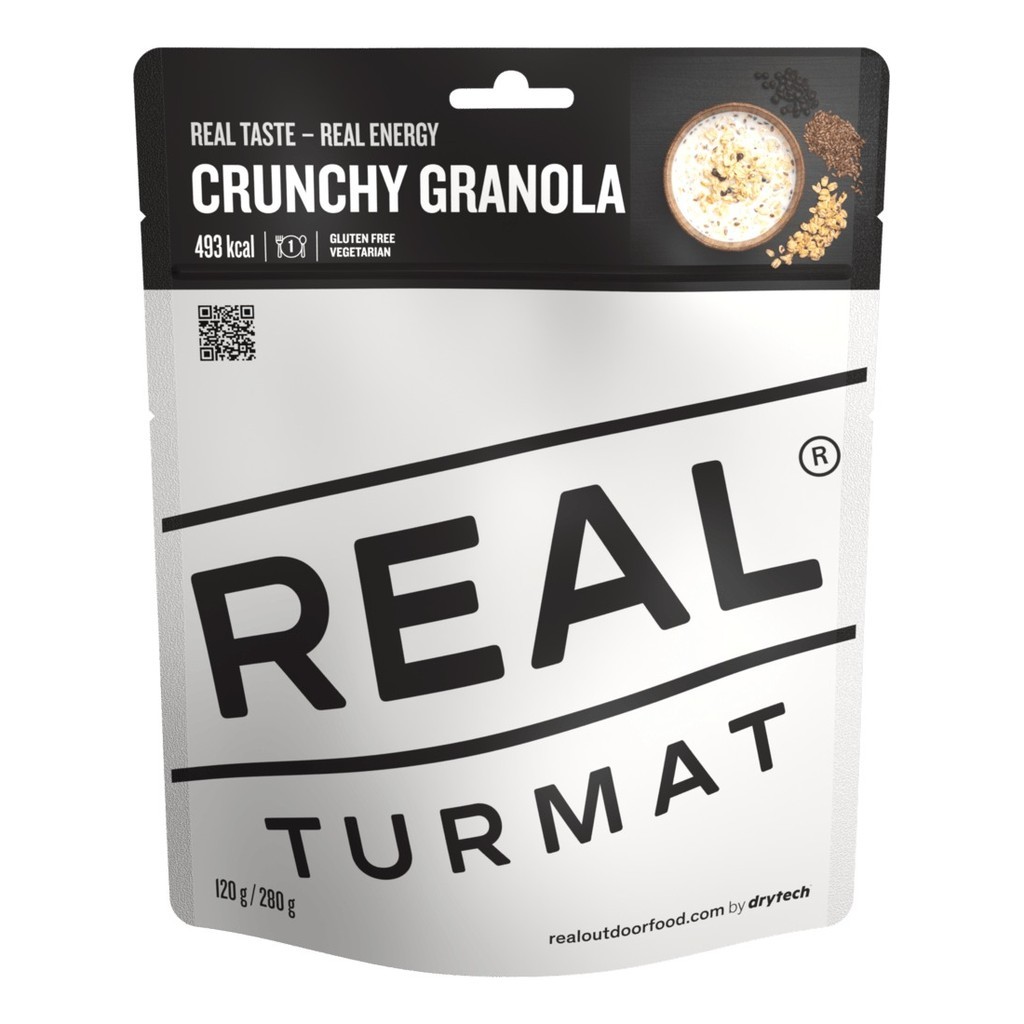 Real Turmat Crunchy Granola in der Gruppe Outdoor / Camping Essen / Gefriergetrocknetes Essen bei Sportfiskeprylar.se (DT6054)