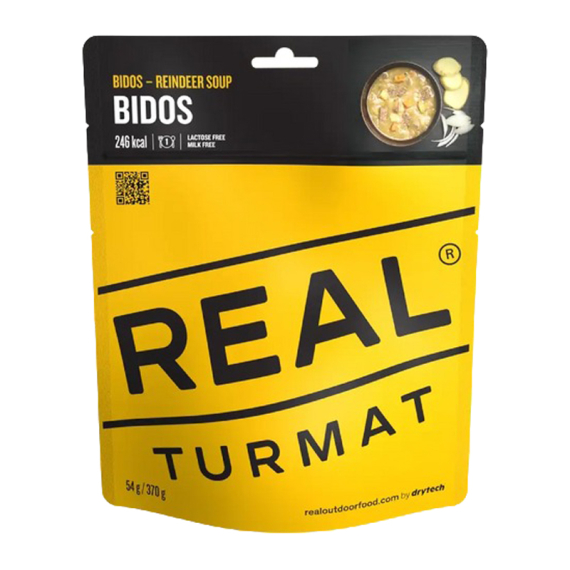 Real Turmat Reindeer Soup in der Gruppe Outdoor / Camping Essen / Gefriergetrocknetes Essen bei Sportfiskeprylar.se (DT6081)