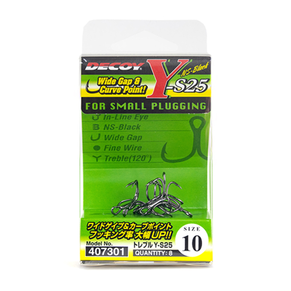 Decoy Treble Y-S25 in der Gruppe Haken & Zubehör / Haken bei Sportfiskeprylar.se (DTYS2510r)