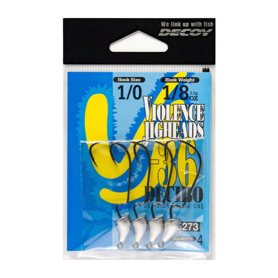 Decoy VJ-36 Decibo in der Gruppe Haken & Zubehör / Jigköpfe / Offset Jigköpfe bei Sportfiskeprylar.se (DVJ361018r)