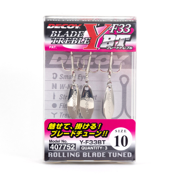 Decoy Blade Treble Y-F33BT in der Gruppe Haken & Zubehör / Haken bei Sportfiskeprylar.se (DYF33BT2r)