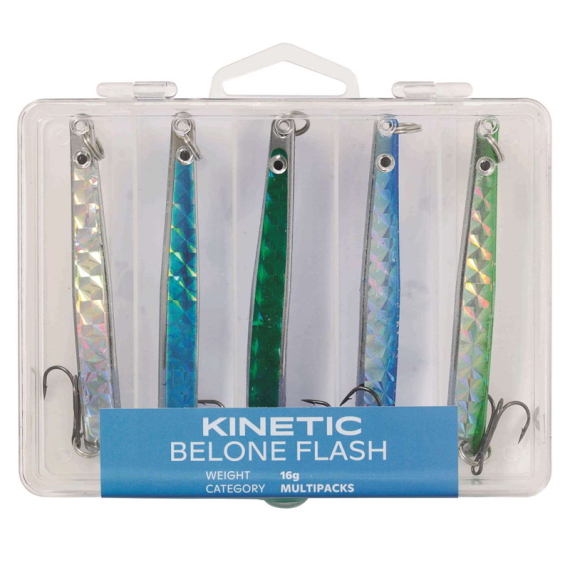 Kinetic Belone Flash (5-pack) in der Gruppe Köder / Köder Sets / Köder Sets Forelle & Putntake bei Sportfiskeprylar.se (E128-012-163r)
