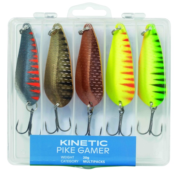 Kinetic Pike Gamer 21g 5pcs in der Gruppe Köder / Köder Sets bei Sportfiskeprylar.se (E138-011-163)