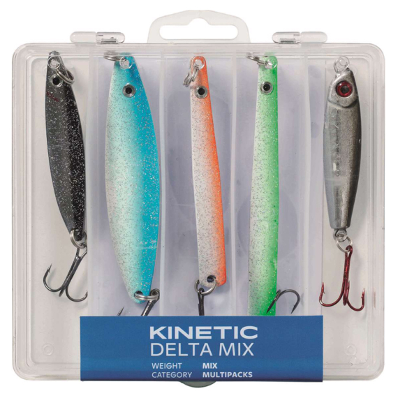 Kinetic Delta Mix 5-pack in der Gruppe Köder / Köder Sets / Köder Sets Forelle & Putntake bei Sportfiskeprylar.se (E148-023-163)