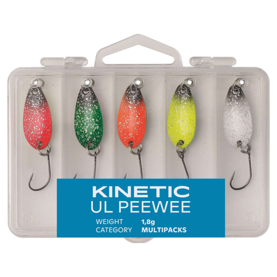 Kinetic Ul Peewee (5-pack) in der Gruppe Köder / Köder Sets / Köder Sets Forelle & Putntake bei Sportfiskeprylar.se (E224-025-163r)