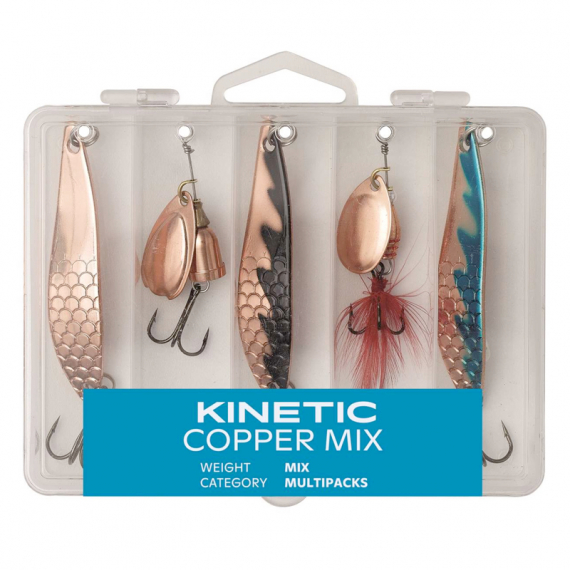 Kinetic Copper Mix (5pcs) in der Gruppe Köder / Köder Sets bei Sportfiskeprylar.se (E227-023-163)