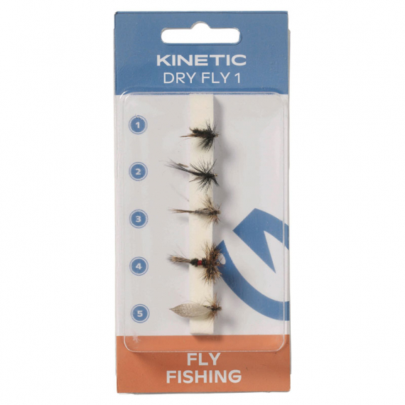 Kinetic Dry Flies (5pcs) in der Gruppe Köder / Fliegen / Trockenfliegen bei Sportfiskeprylar.se (E550-073-163r)