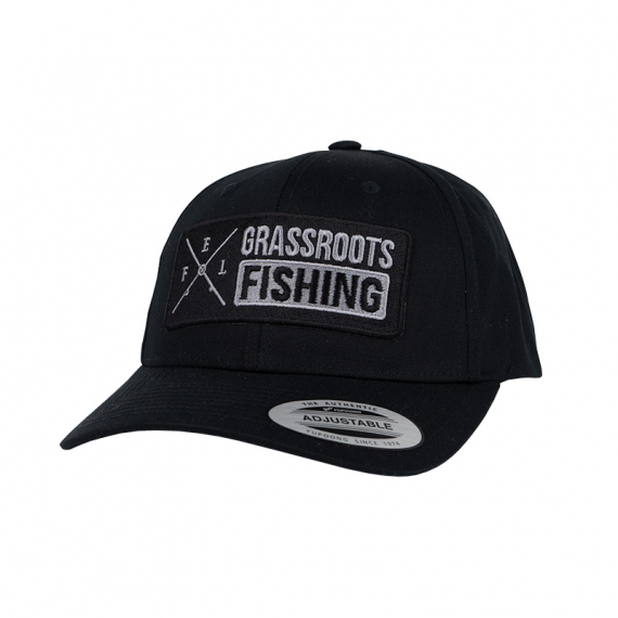 Eastfield Curved Cap Black - Grassroots Fishing in der Gruppe Kleidung & Schuhe / Kappen & Kopfbedeckungen / Caps / Dad Caps bei Sportfiskeprylar.se (EFLHS1001789-1)