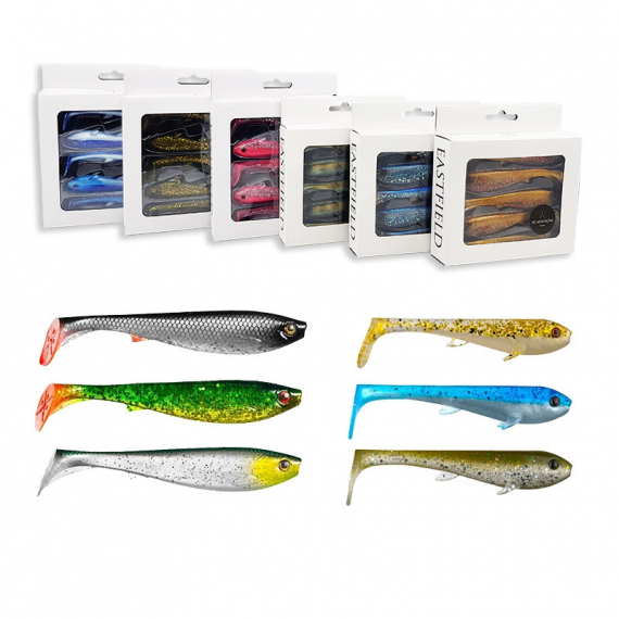 Eastfield Wingman x TC Minnow Bundle 6-pack in der Gruppe Köder / Köder Sets bei Sportfiskeprylar.se (EFLWPTCMSET)