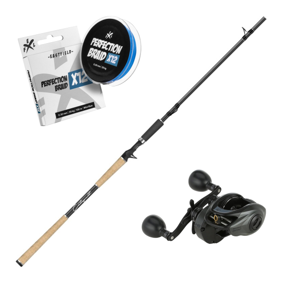 Eastfield Catapult V2 Casting Combo 8\'2\'\' 50-150g in der Gruppe Angelsets / Baitcast Sets / Baitcast Set Hecht bei Sportfiskeprylar.se (EFTCTPBEASTCOMBO)