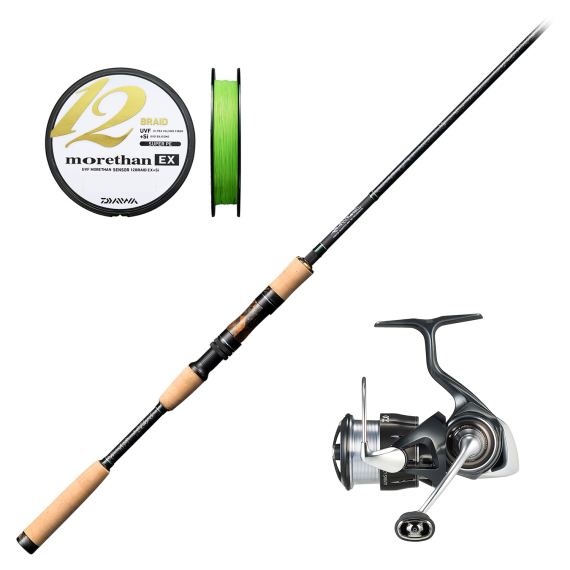 Megabass Great Hunting GH84-2MLS Egoista 846 Luvias Combo in der Gruppe Angelsets / Spinning Sets / Edelfisch Spinning Combo bei Sportfiskeprylar.se (EGOISTA846LUVIAS)