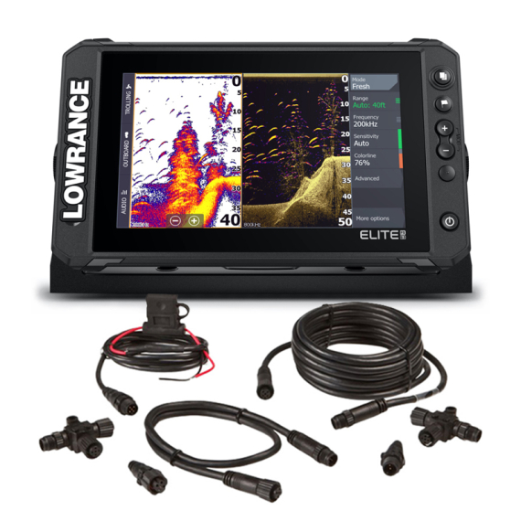 Lowrance Elite FS 9 NMEA 2000 Set in der Gruppe Technik & Boot / Echolot & Kartenplotter / Combo Echolot & Kartenplotter bei Sportfiskeprylar.se (ELITEFS9NMEASET)