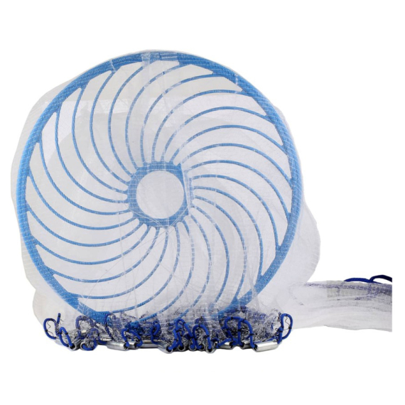 Wiggler UFO Cast Net w. Iron Sinkers 10m in der Gruppe Werkzeuge & Zubehör / Wurfnetze & Fischreusen / Wurfnetze bei Sportfiskeprylar.se (EVKU)