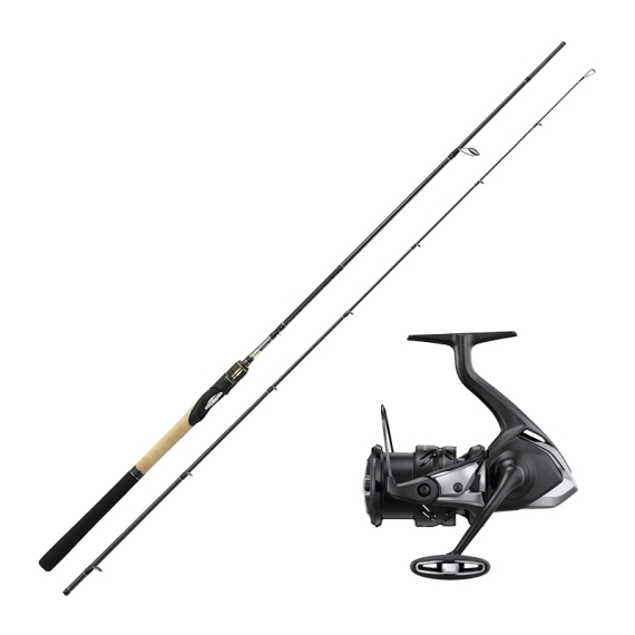 Shimano Sustain & Exsence Seatrout Combo in der Gruppe Angelsets / Spinning Sets / Meerforelle Spinning Combo bei Sportfiskeprylar.se (EXSENCESEATROUTSET)