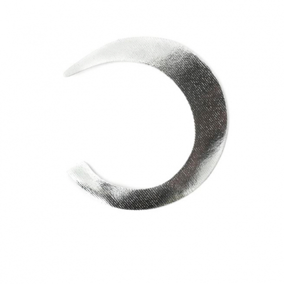 Wiggle Tails M - Silver in der Gruppe Haken & Zubehör / Fliegenbinden / Fliegenbindematerial / Tails & Schwänze bei Sportfiskeprylar.se (F-WT1322)