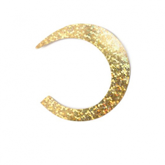 Wiggle Tails S - Holographic Gold in der Gruppe Haken & Zubehör / Fliegenbinden / Fliegenbindematerial / Tails & Schwänze bei Sportfiskeprylar.se (F-WT1411)