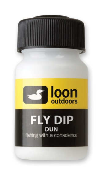 Loon Fly Dip Dun in der Gruppe Haken & Zubehör / Fliegenbinden / Chemikalien / Schwimmpräparate bei Sportfiskeprylar.se (F0029)