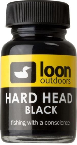 Loon Hard Head Black in der Gruppe Angelmethoden / Fliegenfischen / Fliegenbinden / Fliegenbindematerial / Chemikalien bei Sportfiskeprylar.se (F0089)