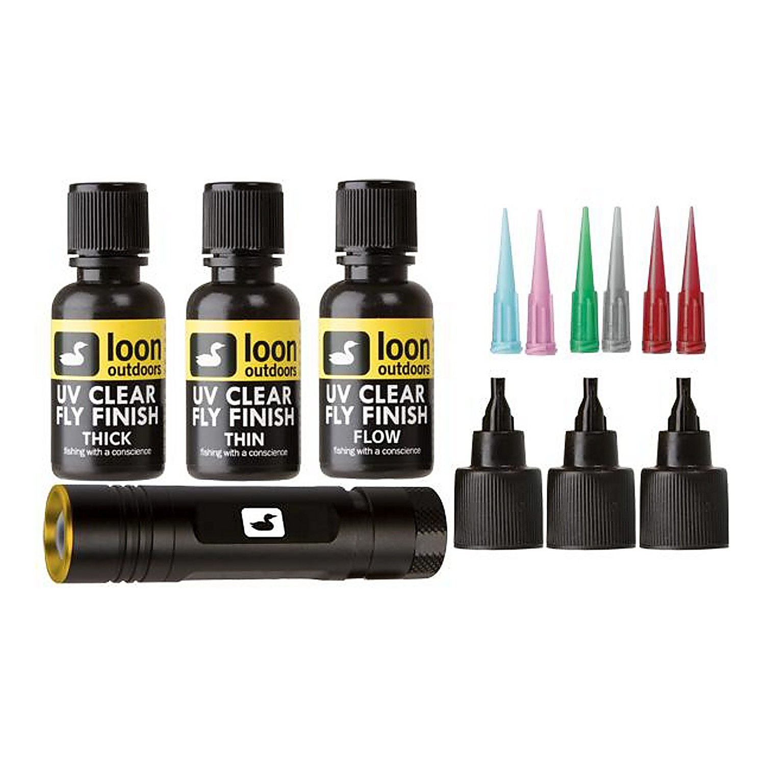 Loon UV Fly Tying Kit (1/2 oz) in der Gruppe Werkzeuge & Zubehör / Sekundenkleber & Epoxy / UV-Kleber bei Sportfiskeprylar.se (F0757)