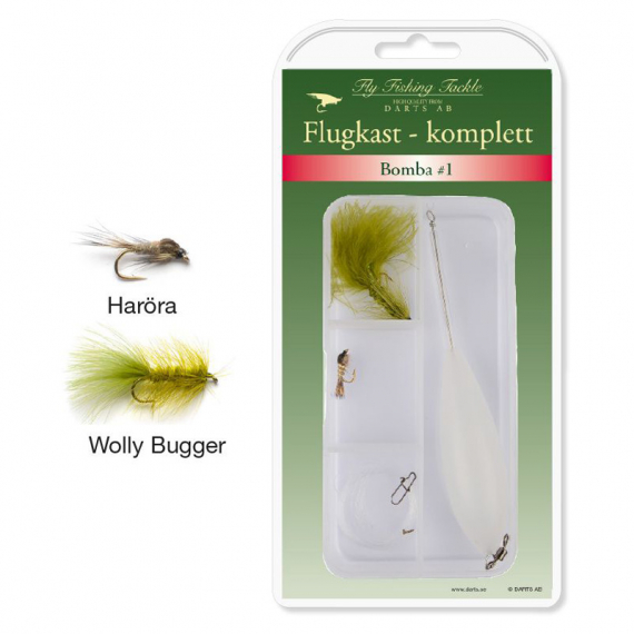 Flugkast Komplett - Bomba #1-15g in der Gruppe Köder / Sbirolino & Float N\' Fly / Sbirolino bei Sportfiskeprylar.se (F114-001)