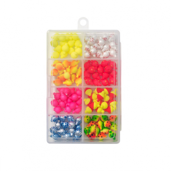 Kinetic Flotation Beads Kit M 120pcs in der Gruppe Haken & Zubehör / Rig Zubehör / Perlen & Gummiperlen bei Sportfiskeprylar.se (F183-M-279)