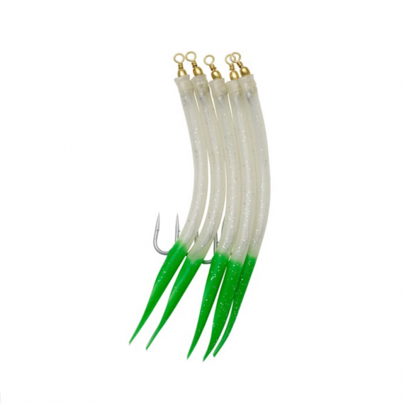 Kinetic Gummi-Makk 10/0 Glow in der Gruppe Köder / Köder für das Meeresangeln / Hackle & Meeresangeln Rigs bei Sportfiskeprylar.se (F192-144-053)