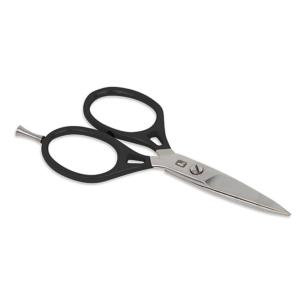 Loon Ergo Prime Scissors 5\'\' w/ Precision Peg - Black in der Gruppe Werkzeuge & Zubehör / Zangen & Scheren / Schnurscheren & Scheren bei Sportfiskeprylar.se (F1956)