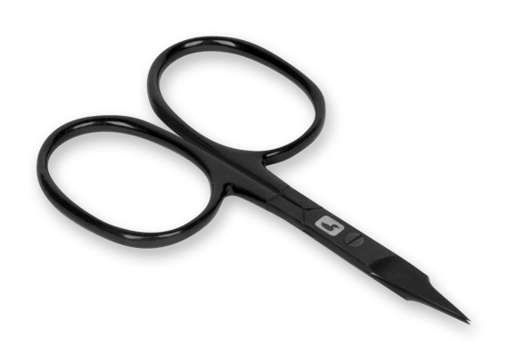 Loon Ergo Precision Tip Scissors - Black in der Gruppe Werkzeuge & Zubehör / Zangen & Scheren / Schnurscheren & Scheren bei Sportfiskeprylar.se (F6107)