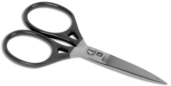 Loon Ergo 5\'\' Prime Scissors - Black in der Gruppe Werkzeuge & Zubehör / Zangen & Scheren / Schnurscheren & Scheren bei Sportfiskeprylar.se (F6117)
