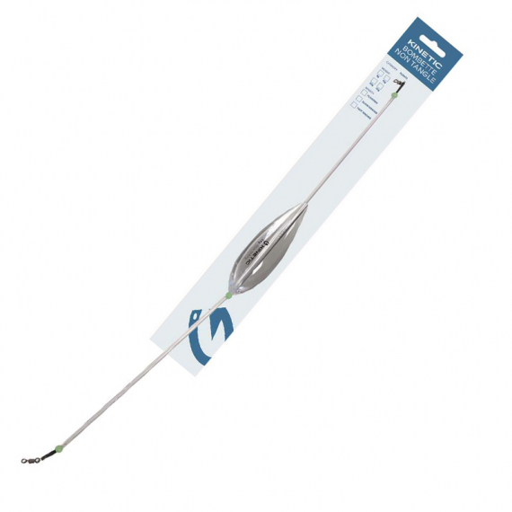 Kinetic Bombette Non Tangle Slow Sinking Clear - 8g in der Gruppe Haken & Zubehör / Sbirolino bei Sportfiskeprylar.se (F693-095-313)