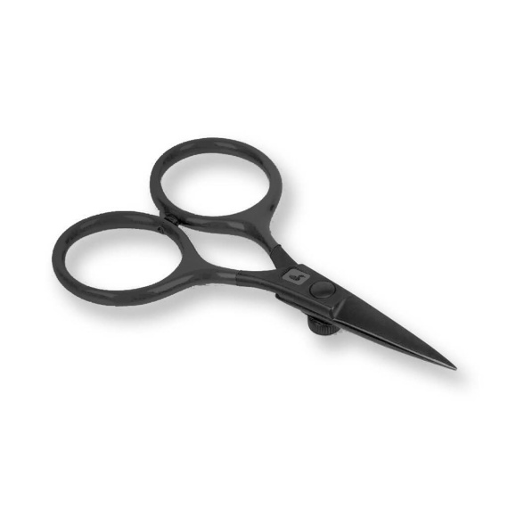 Loon Razor Scissors 4\'\' - Black in der Gruppe Werkzeuge & Zubehör / Zangen & Scheren / Schnurscheren & Scheren bei Sportfiskeprylar.se (F6988)