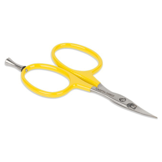 Loon Tungsten Carbide Curved Micro Tip Scissors in der Gruppe Werkzeuge & Zubehör / Zangen & Scheren / Schnurscheren & Scheren bei Sportfiskeprylar.se (F6992)